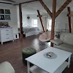 Appartement Grosszuegiges Dach-loft - 120qm, Dart, Airhockey, Beamer, Nahe Hafen, Schloss & Altstadt Schwerin (Mecklenburg-Vorpommern)