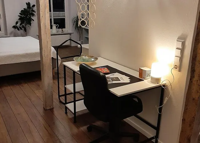 City-apartment 2 - 120qm, Dart, Airhockey, Beamer 슈베린
